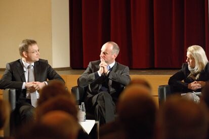 Steffen Menzel, Friedemann Schmidt, Staatsministerin Christine Clauß